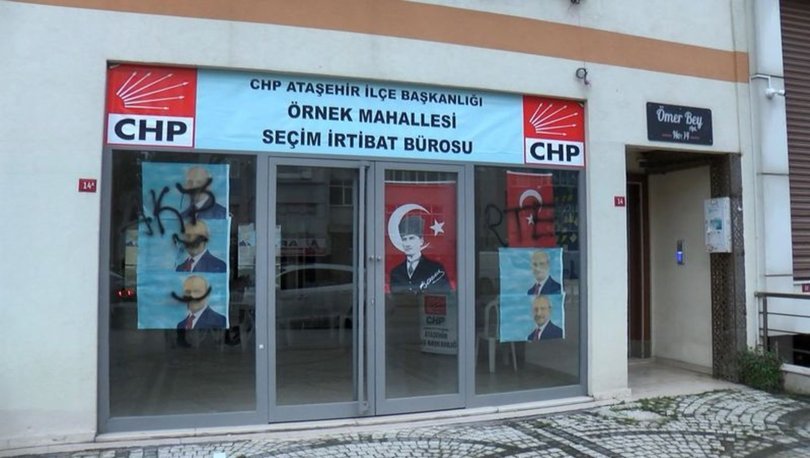 CHP Ataşehir seçim bürosuna saldırı! İstanbul Valiliği açıklamada bulundu