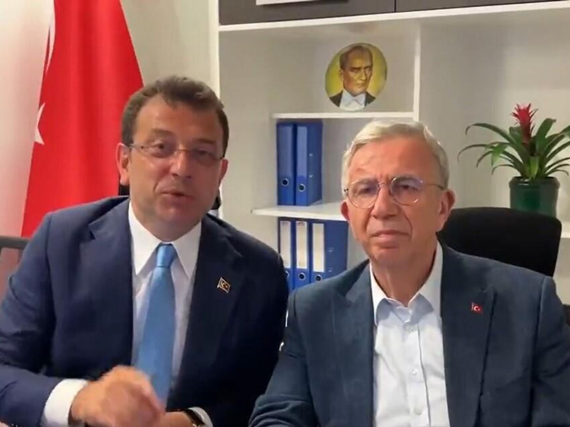 ﻿Ekrem İmamoğlu ve Mansur Yavaş dördüncü kez açıklamada bulundu! 'Vazgeçmeyeceğiz' vurgusu