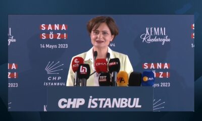 ﻿CHP İstanbul İl Başkanı Canan Kaftancıoğlu İstanbul'daki son durumu açıkladı