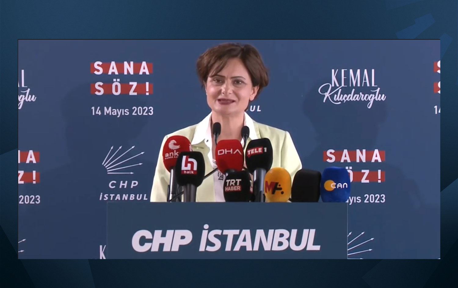 ﻿CHP İstanbul İl Başkanı Canan Kaftancıoğlu İstanbul'daki son durumu açıkladı