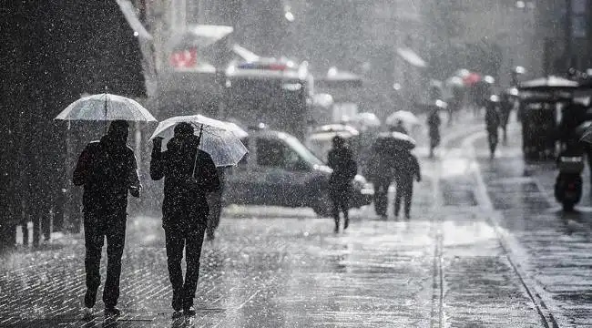 ﻿Meteoroloji'den Marmara için sağanak yağış uyarısı