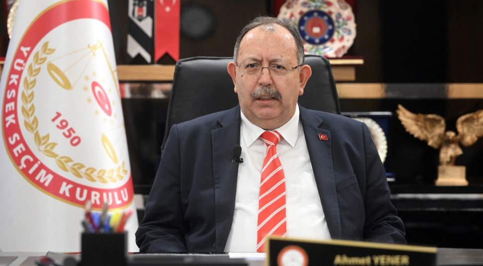 Seçim yasaklarının kalkmasının ardından YSK Başkanı Yener'den ilk açıklama