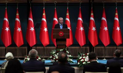 Cumhurbaşkanı Erdoğan, Kabine Toplantısı'nın ardından açıklamalarda bulunuyor