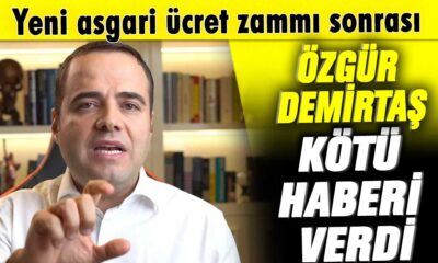 Özgür Demirtaş'tan asgari ücret zammı ile ilgili önemli açıklama! Demirtaş: '2,5 ay içinde...'