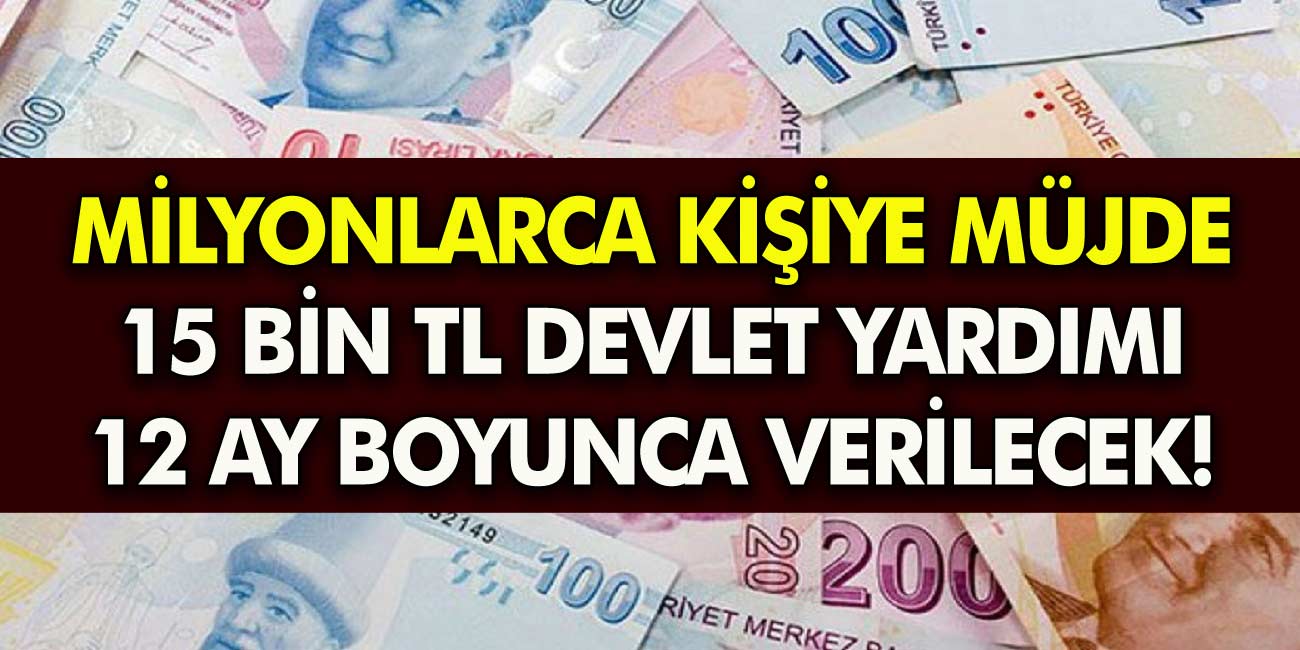 Yeni Aile Bakanı’ndan her haneye 15.000 TL yardım müjdesi geldi! Şartlar neler?