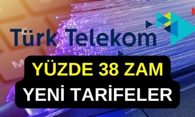 Türk Telekom Ücretlerine Yüzde 38 Zam! İşte Zamlı Tarifeler Şu Şekilde