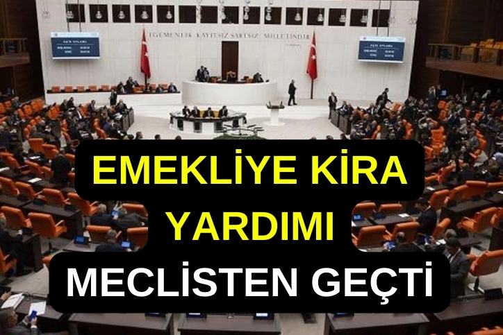 TBMM'den Emeklilere Büyük Müjde: SSK ve BAĞ-KUR Emeklilerine Kira Yardımı Onaylandı!