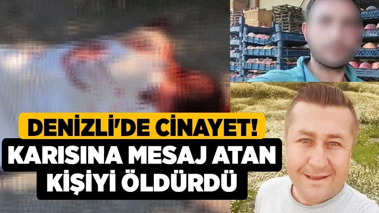 Eşine cinsel içerikli mesaj attığını iddia etti! Adamın önce motosikletine çarptı taşla başını ezip en sonda pompalıyla katletti