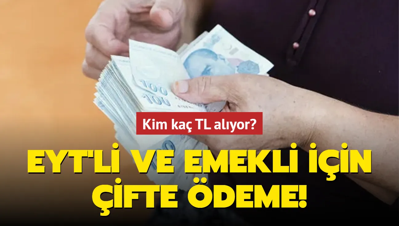 Emeklilere ve EYT’lilere çifte bayram! Yeni bayram ikramiyesi belli oldu mu?