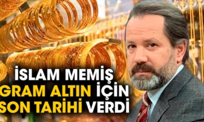 Altın alacaklar buraya! İslam Memiş gram altın için tarihi verdi! Bu tarihte düşecek