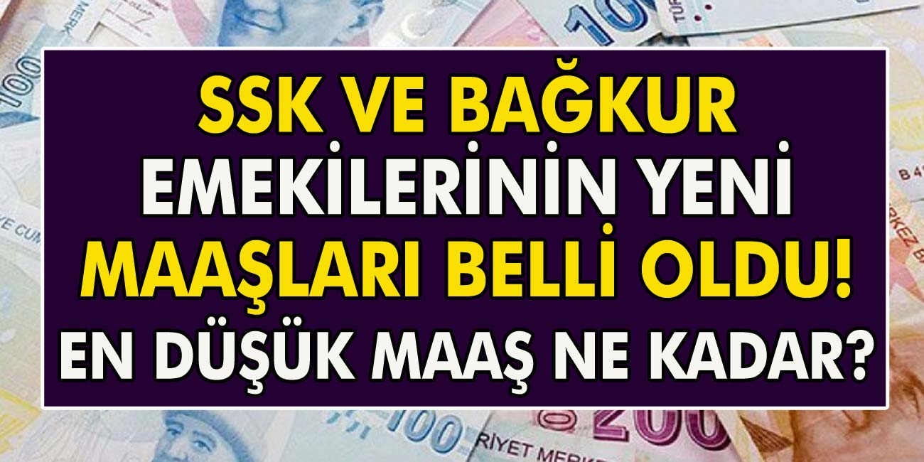 Emekli Temmuz maaşı ne kadar oldu? SSK, Bağkur, EYT en düşük emekli maaşı ne kadar olacak?