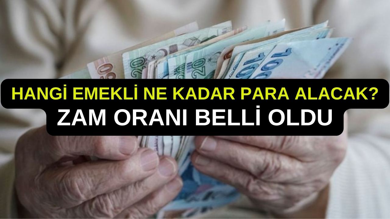 SGK, BAĞKUR, Emekli Sandığı Emeklilerine Müjde! Zam Oranı Belli Oldu! Emekli Zam Tablosu: KİM NE KADAR ALACAK?