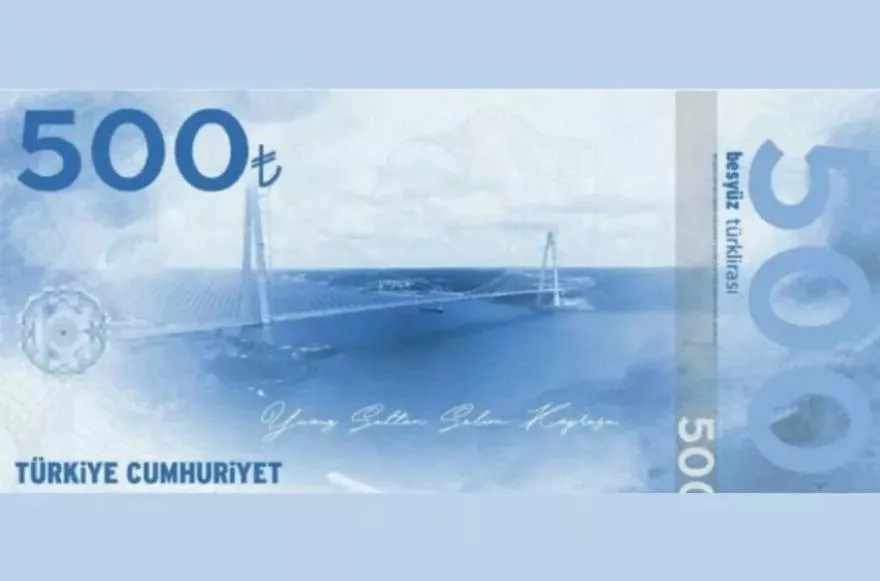 Yeni 500 TL Banknotlar Yolda! Dikkat Çeken Yeni Türk Lirası Görseli