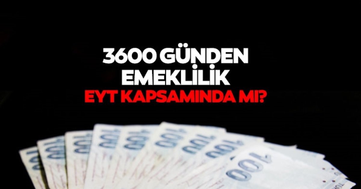 3600 gün yeterli, 48 ila 55 yaşında erken emeklilik imzası atıldı!