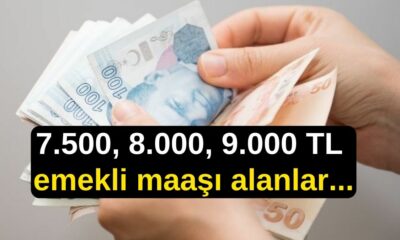 7.500, 8.000, 9.000 TL Emekli Maaşı alanlara Bayram Ettirecek açıklama! Tahsis numarasına göre ek ödeme takvimi belli oldu!..