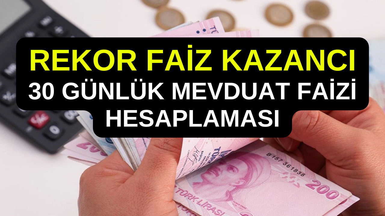 230.000 TL’nin 30 Günlük Faiz Kazancı! Eylül Ayında Faiz Getirisi Hesaplandı! REKOR FAİZ GETİRİSİ