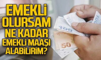 Bugün emekli olursam kaç para emekli maaşı alacağım? TC no ile emekli maaşı sorgulama (SGK - e-devlet)