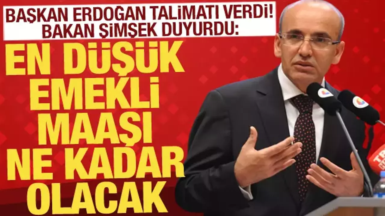 EMEKLİ ZAMMI SON DAKİKA: Bakan Şimşek'ten YENİ açıklama geldi! SGK en düşük emekli maaşı ne kadar, kaç TL olacak?