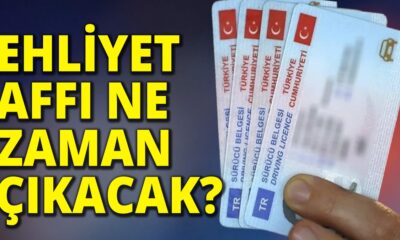 Ehliyet affı Gelecek mi? Ehliyet Affı Bekliyenlere Flaş Açıklama! Ehliyet Affı 2023 son durum..