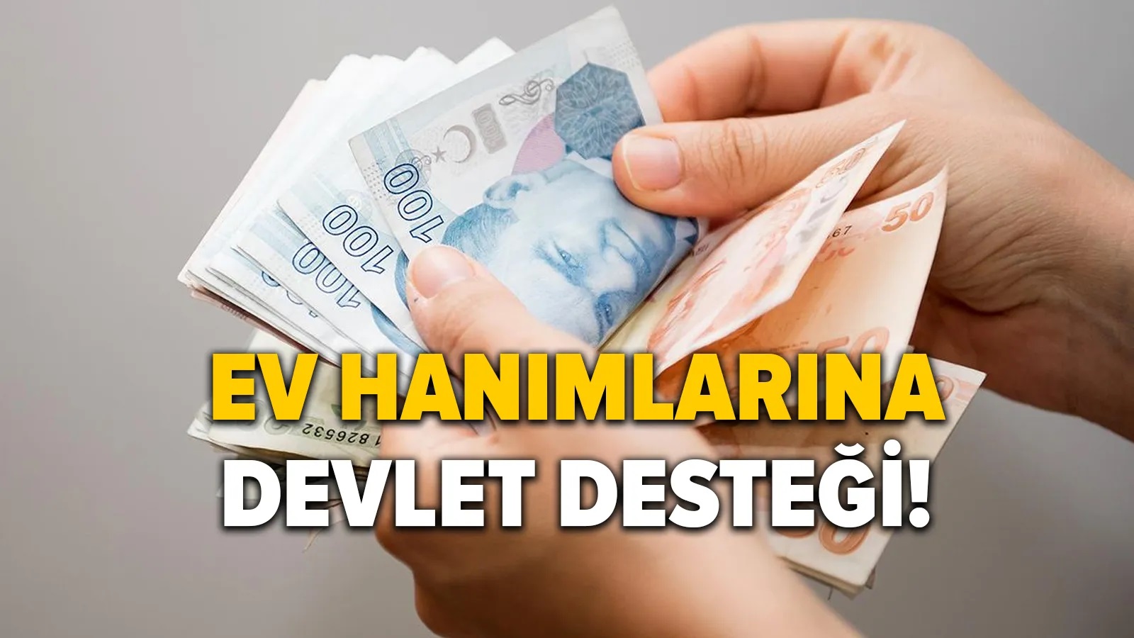 Ev hanımlarına 17.168 TL destek! Emeklilik kapısı aralanıyor!