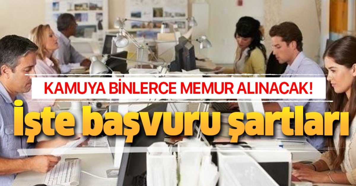 Kamuya 6421 Memur Personel Alım İlanları Yayımlandı!