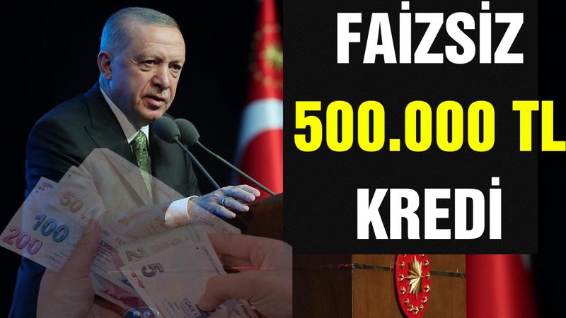 SEÇİM ÖNCESI Halkbak’tan 500.000 TL faizsiz kredi! Halkbank kredi musluklarını açtı!