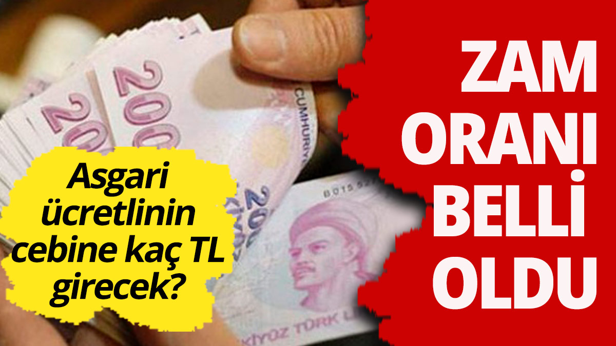 SON DAKİKA: Asgari Ücrete Zam! Rakam Belli Oldu! 17.000 TL