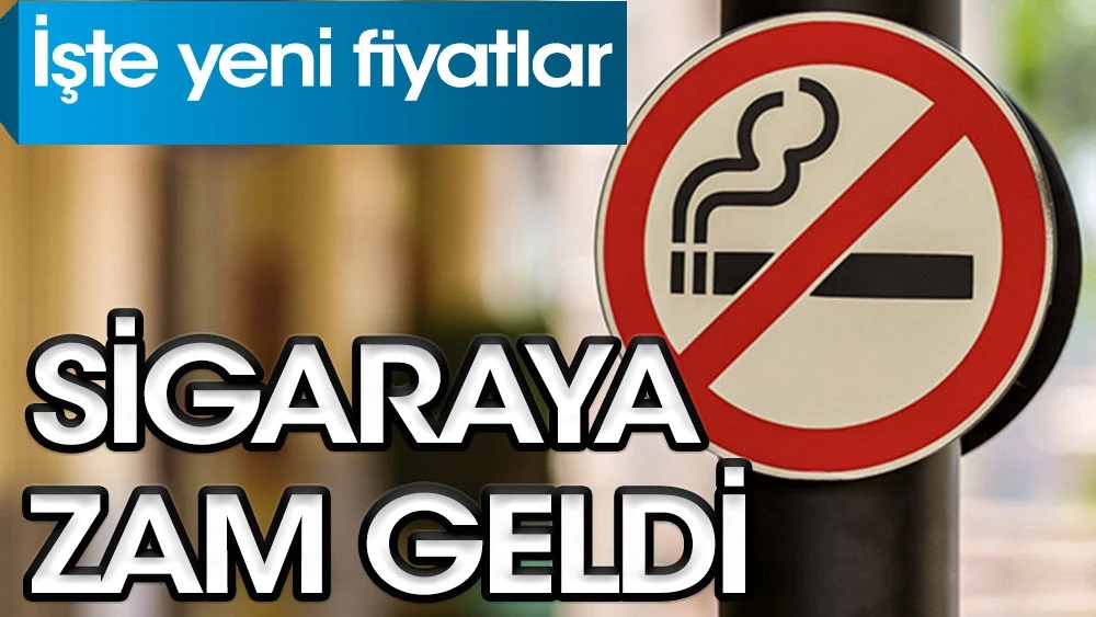 Sigaraya zam geldi! 4 Eylül Sigaraya ZAM! Hangi Sigaralara ZAM geldi?