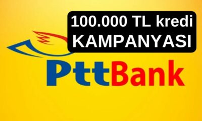 Böyle kampanya görülmedi! PTT’den düşük faizli 100.000 TL kredi! Kimliğini alan PTT2ye gidiyor