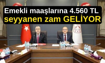 EMEKLİ ZAMMI BELLİ OLDU! Vedat Işıkhan ve Mehmet Şimşek’ten flaş açıklama! Emekli maaşlarına 4.560 TL seyyanen zam GELİYOR!