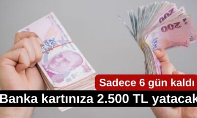 O bankada hesabı olanlar dikkat! Sadece 6 gün kaldı: Banka kartınıza 2.500 TL yatacak