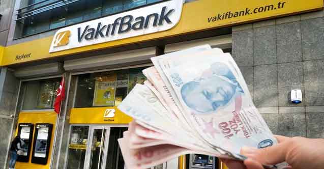Vakıfbank Kredi Notu Düşük Olanları Düşündü! 40000 TL Ödeme Vereceğini Açıkladı!