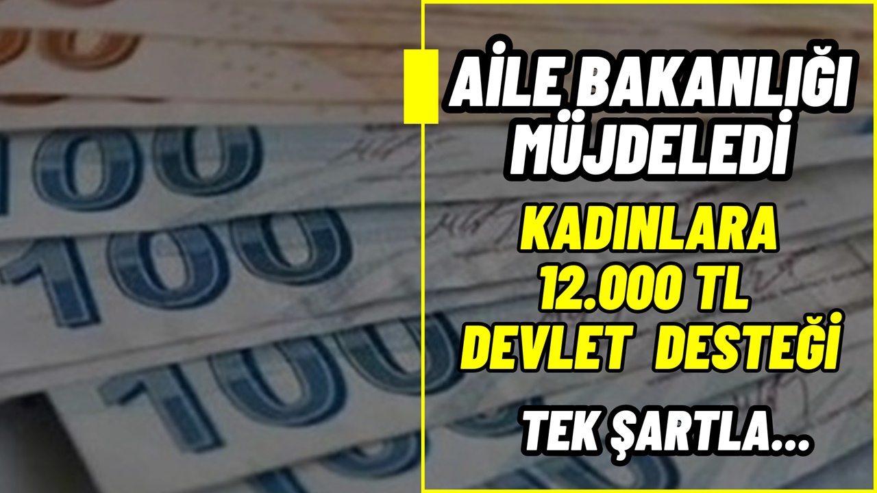 Kadınlara Aylık Maaş Bağlanacak! Bakanlık Müjdeyi Bugün Açıkladı! Başvuran Kadınlara Özel Aylık 1.000 TL Nakit Destek