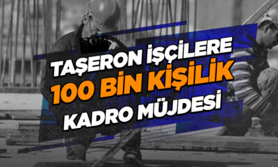 100 Bin Taşerona Kadro Müjdesi Çıktı! Torba Yasada Taşeron İşçiler İçin Bol Müjdeli Karar! Belediye Şirket İşçileri, KİT, Şoförler