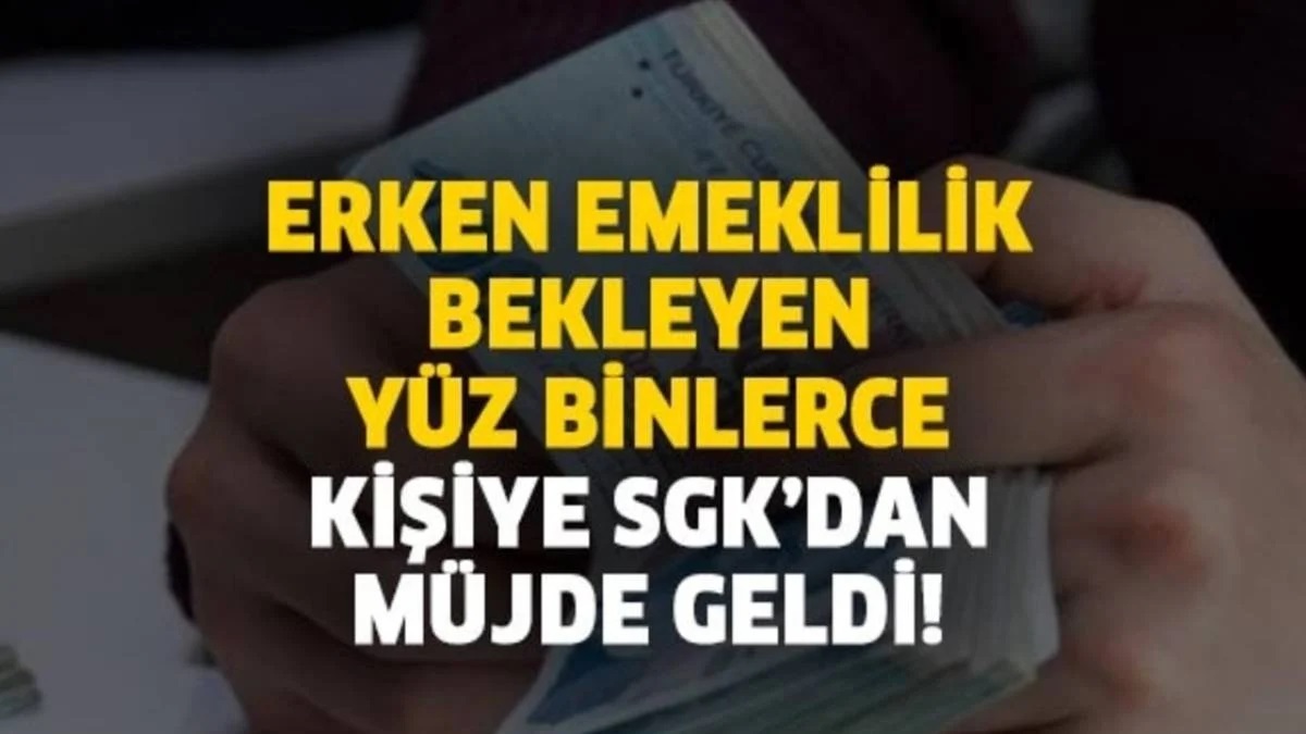 Emeklilik Hayalini Kuranların Dikkatine! 5000 Gün 5 Yıl Erken Emeklilik Kapınızı Çalıyor! Belgelerinizi Hazırlayın