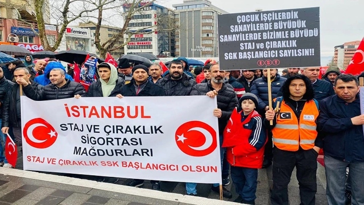 Staj ve Çıraklık Mağdurları Toplanıyor! Adalet İstiyorlar