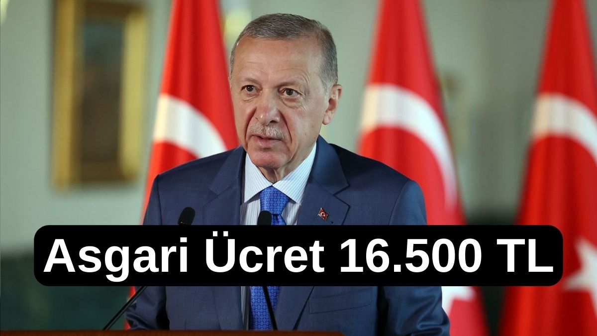 Asgari Ücret 16.500 TL'ye Yükseliyor! Devrim Niteliğinde Zam! Tarih Belli Oldu