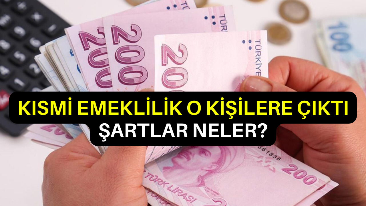 O Kişilere Kısmi Emeklilik Geldi! Şanslı Kişilerden Biri Siz Olabilirsiniz! e-Devlet'ten Kontrol Edin