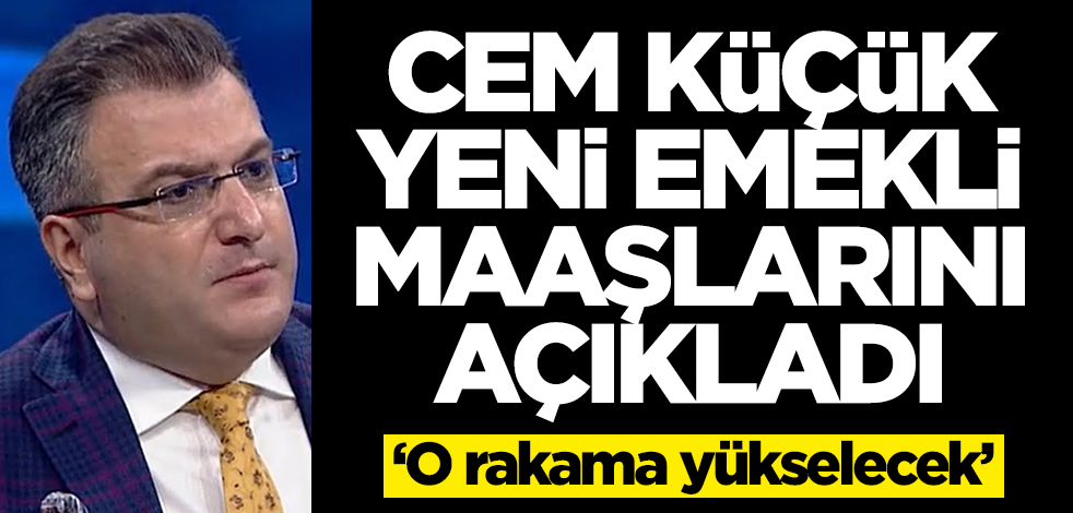 Cem Küçük Emekli açıklama