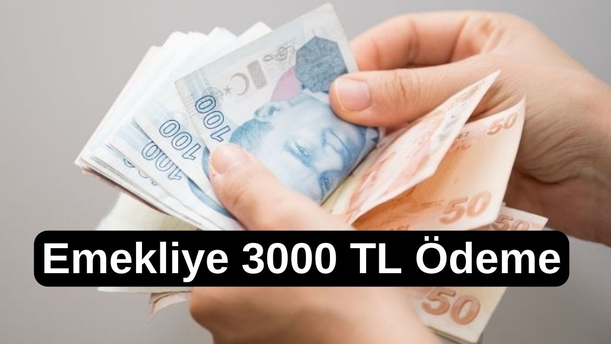 Halkbank'tan Emekliye 3000 TL Ödeme! Emeklilerin IBAN hesaplarına Yatacak