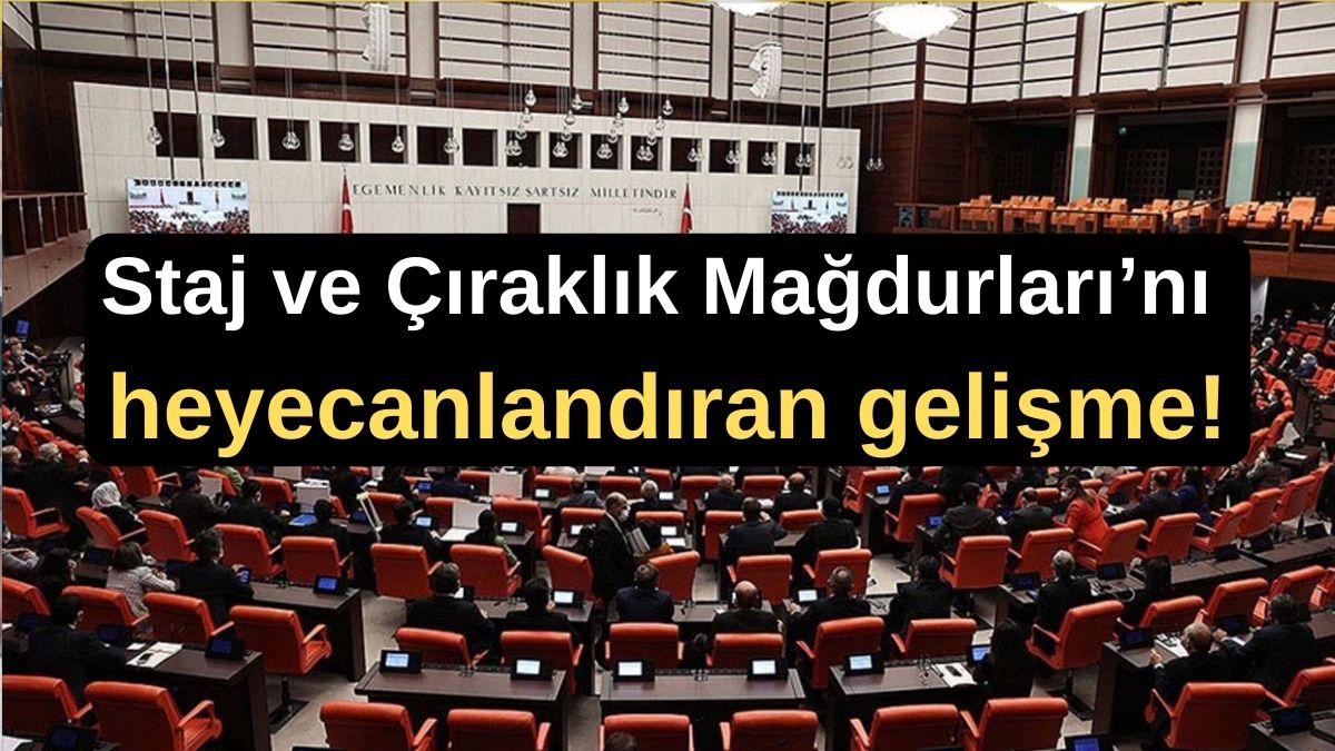 EYT'de Staj ve Çıraklık Mağdurlarına Tarihi Adım: 250 Bin Kişiye Emeklilik Yolu Gözüktü!