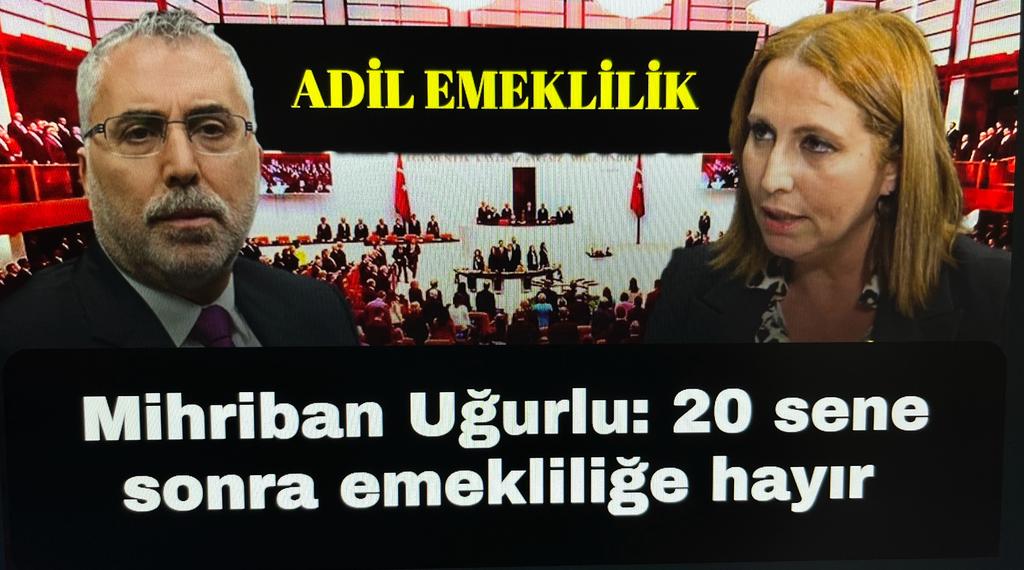 EMADDER Başkanı Mihriban Uğurlu'dan Emeklilik Adaletsizliğine Karşı Çağrı: '20 Sene Sonra Emekliliğe Hayır Diyoruz'