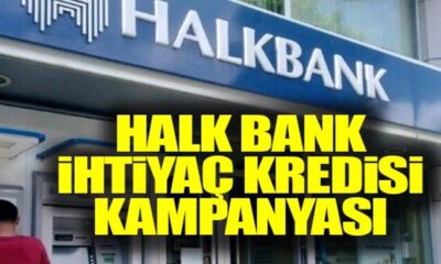 Halkbank'tan Memurlara Özel Kredi! 3 Ay Ödeme Yok! En Düşük Faiz Oranıyla İhtiyaç Kredisi
