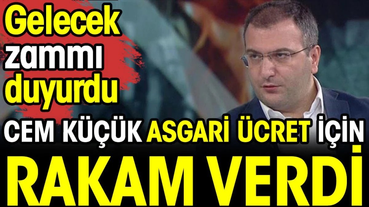 Asgari ücret İçin Bomba Tahmin! Cem Küçük 2024 asgari ücret rakamını duyurdu yer yerinden oynadı...