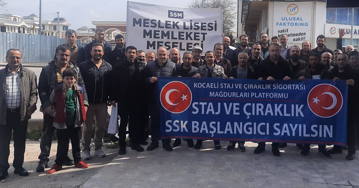 Staj ve Çıraklık Sigortası Mağdurları, Emeklilik Hakları İçin Seslerini Yükseltiyor!