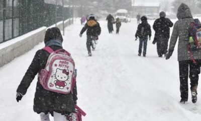 Lapa Lapa Kar Yağışı Türkiye'yi Kapladı! Okullar TATİL, Meteoroloji UYARDI