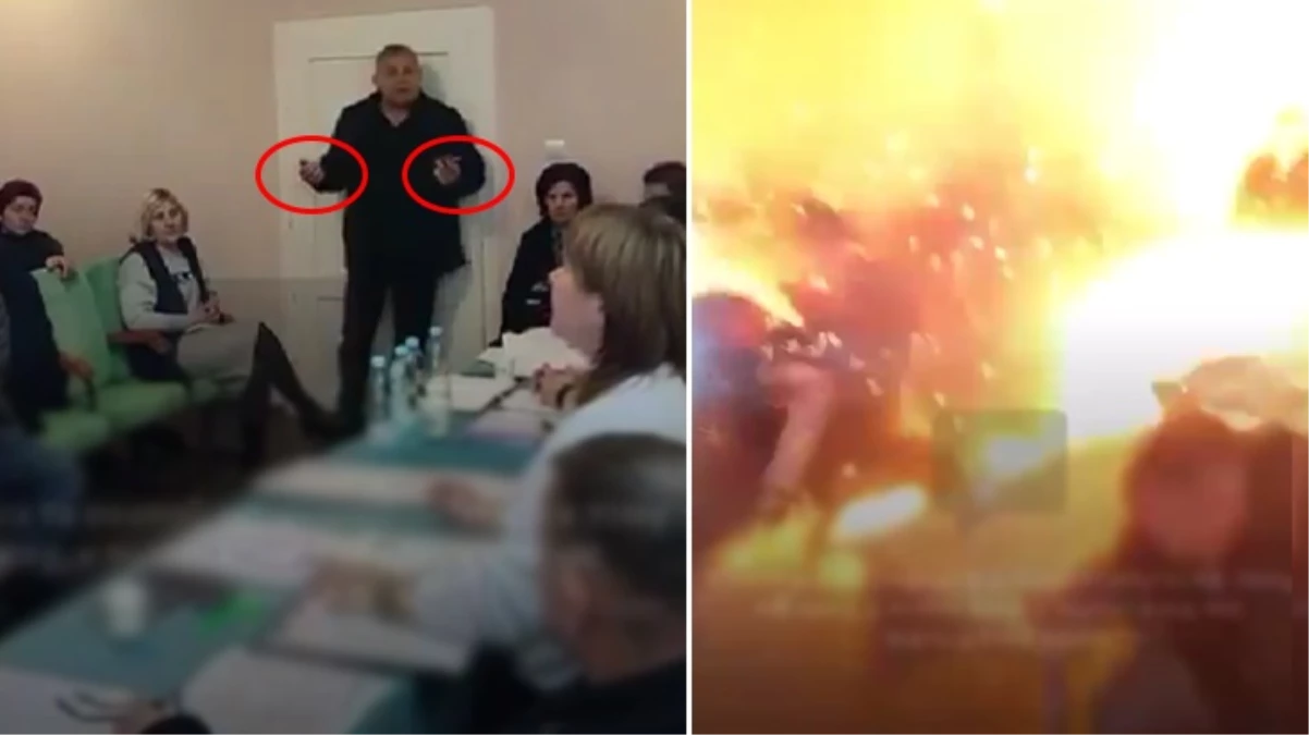 Ukrayna'da Şok Eden Olay: Milletvekili, Toplantıyı El Bombalarıyla Bastı ve Bombaları Patlattı