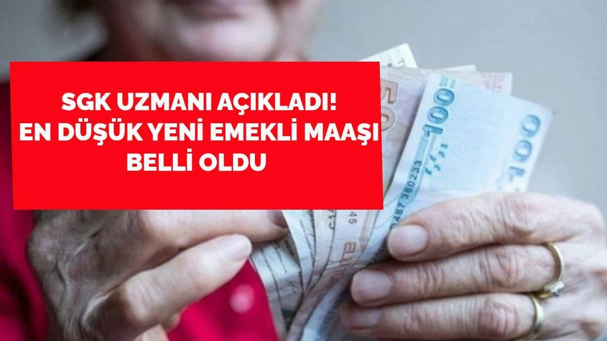 Emekli Maaşlarına Yapılacak Zam Belli Oldu Uzmanı Konuştu: En Düşük Emekli Maaşı 15 Bin TL!