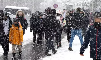 Kar Yağışı Sebebiyle Okullar Bir Gün Tatil Edildi