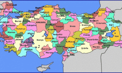 Türkiye İl Haritası Değişiyor! 82-83-84 Plaka Olacak İlçeler Tek Tek Belli Oldu!